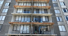 Concrete restoration work